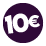 Prezzi tondi: 10€